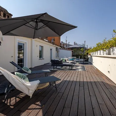 Maria Luxury With View Terrace 아파트 로마