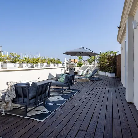 아파트 Maria Luxury With View Terrace 로마